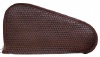 3D Belt Company PI214 Brown Pistol Case with Basket Weave Embossed Leather